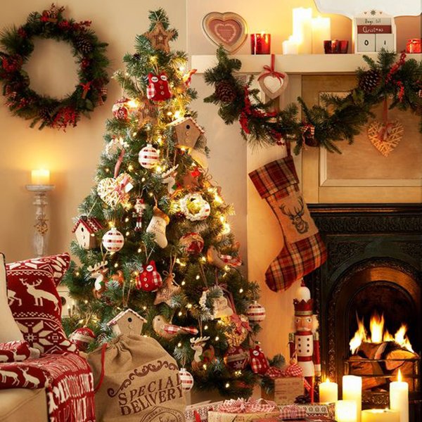 Các cây trang trí giáng sinh